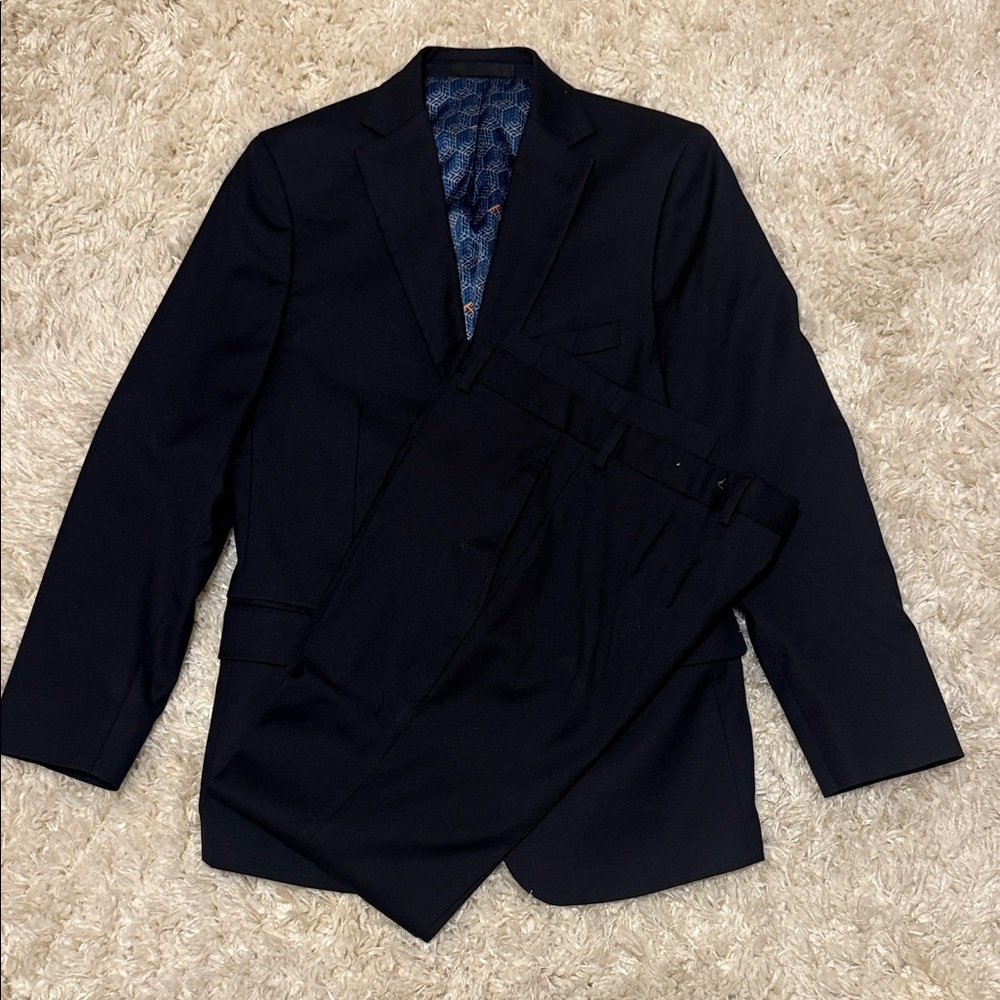 TALLIA Boys Navy Suit